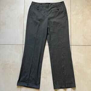 Sandro Women's Gray Trousers Dress Pants Size 10